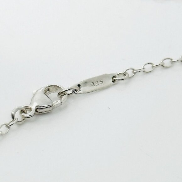 Tiffany & Co 16” 1.5mm Oval Link Chain Necklace Classic Style in Sterling Silver - Picture 3 of 7